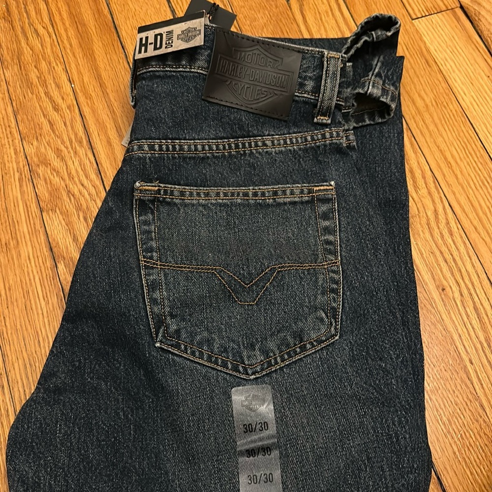 Harley Davidson classic traditional blue Jean 30x30